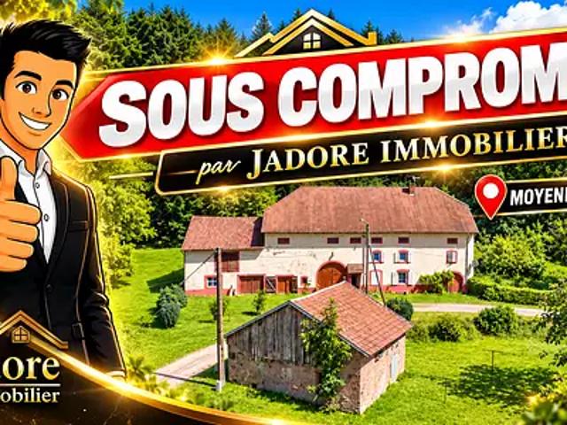 Maison vente à Moyenmoutier, Vosges