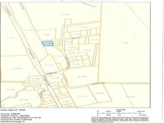 Land for sale in Tennessee