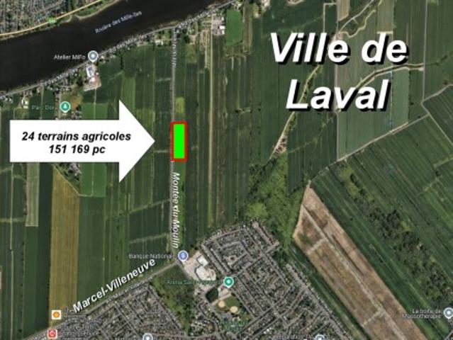 Land for sale in Saint-François, Laval (région administrative)