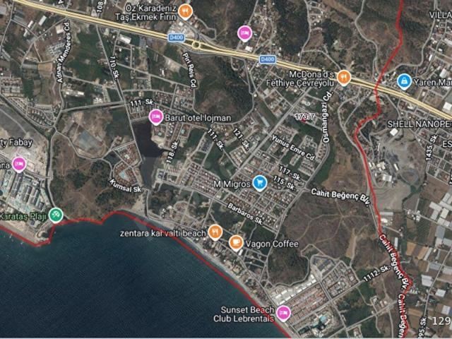 Fethiye, Muğla içerisinde satılık Arsa