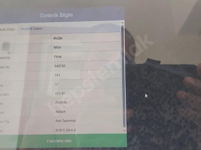 Milas, Muğla içerisinde satılık mülk