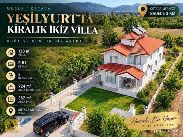 Yeşilyurt, Ortaca içerisinde satılık Villa