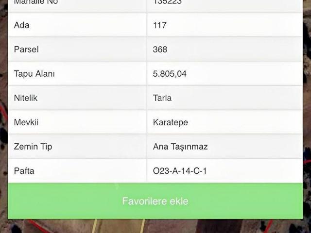 Muğla içerisinde satılık Arsa