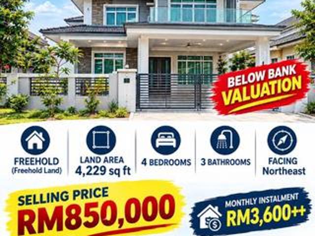 Bungalow for sale in Parit Jawa, Muar