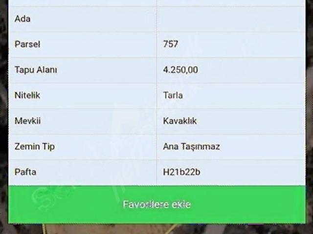 Mudanya, Bursa içerisinde satılık Arsa