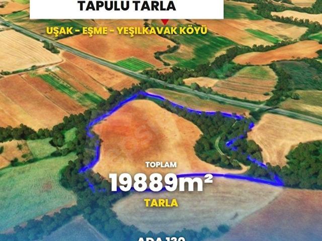 Eşme, Uşak içerisinde satılık Arsa