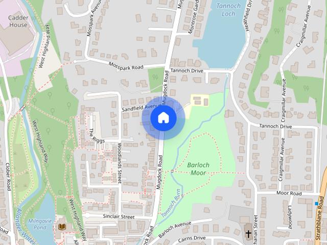 House for rent in Milngavie, Scotland