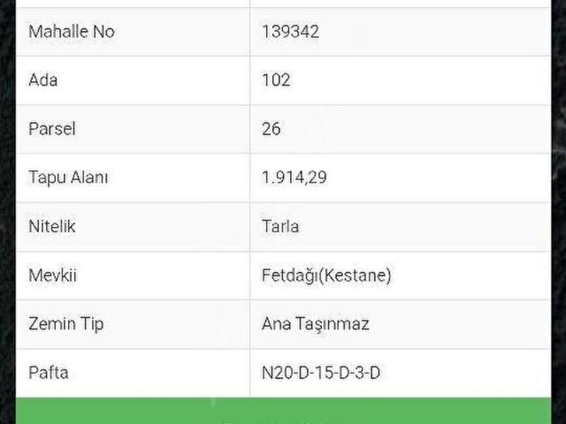 Muğla içerisinde satılık Arsa