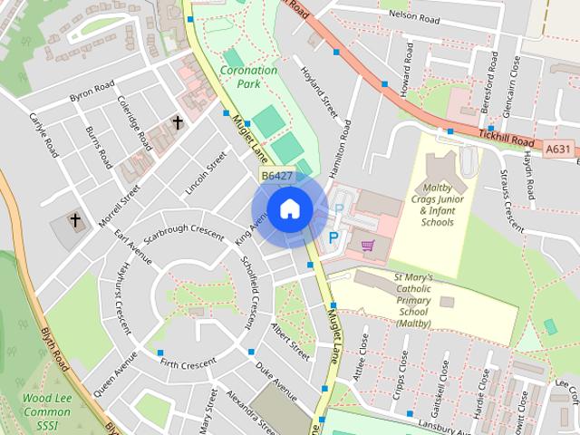 House for rent in Maltby, South Yorkshire