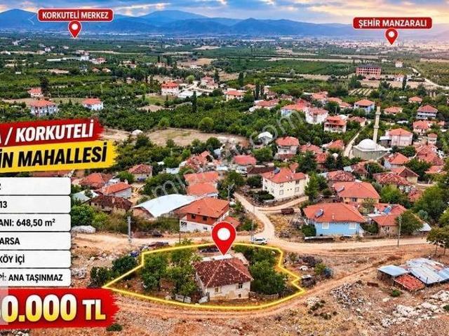 Esenyurt, Korkuteli içerisinde satılık Villa