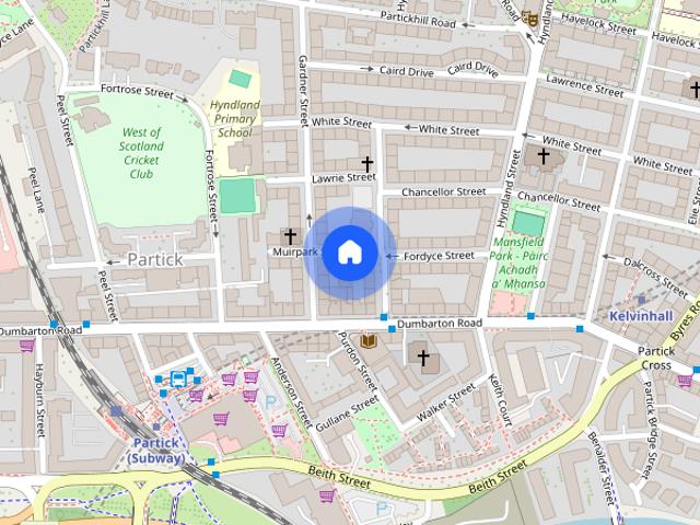 Apartment for rent in Partickhill, Glasgow