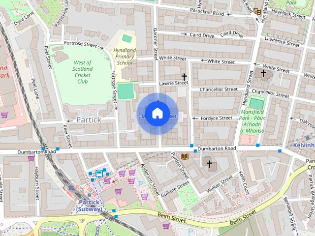 Apartment for rent in Partick, Scotland