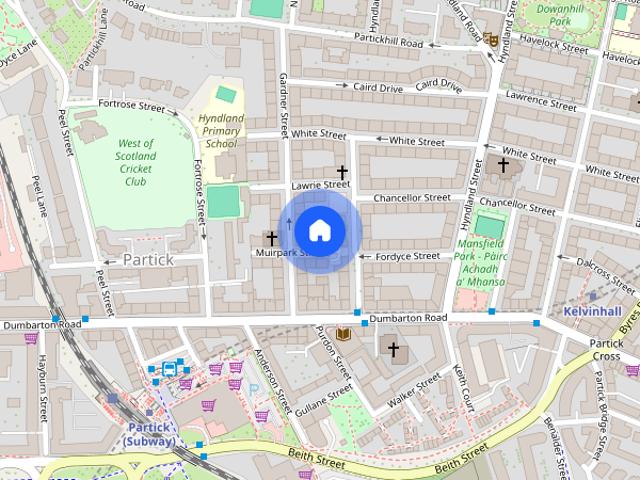 Apartment for rent in Partickhill, Glasgow