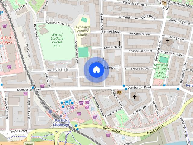 Apartment for rent in Partick, Scotland