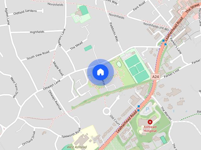 House for rent in Pachesham Park, Surrey