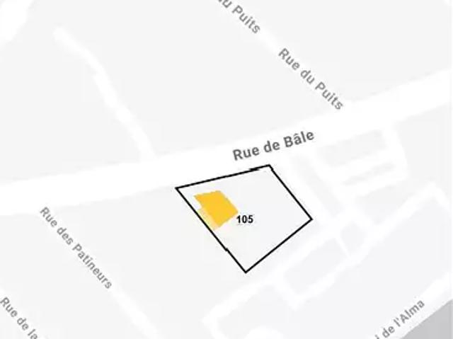 Terrain vente à Mulhouse