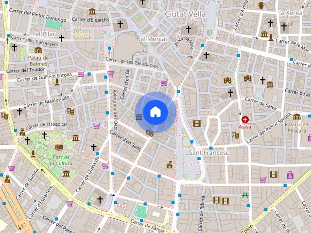 Apartamento en alquiler en Ciutat Vella, Comarca de València