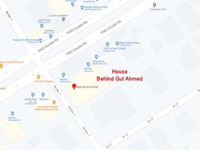 House for rent in PWD Housing Society, Zone 5