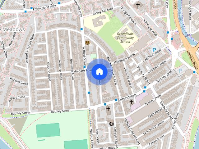 House for rent in The Meadows, City of Nottingham
