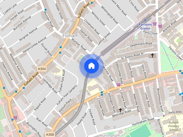 Apartment for rent in Fulham, Greater London