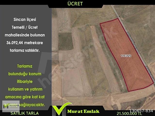 Sincan, Ankara içerisinde satılık Arsa
