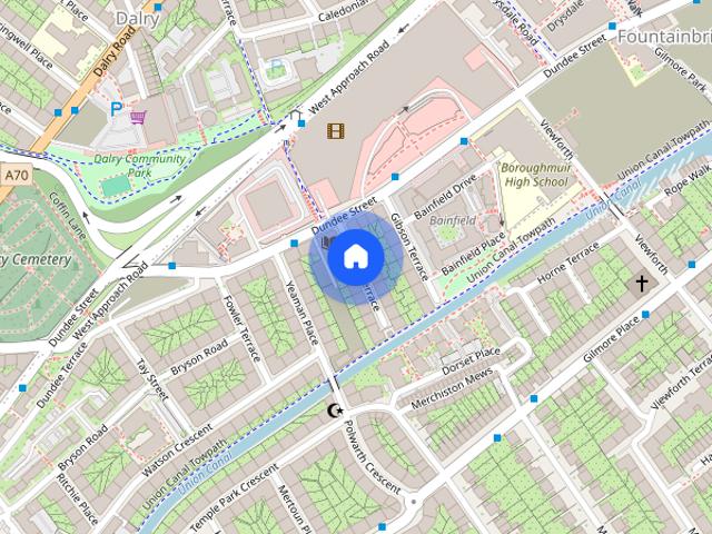 Apartment for rent in Fountainbridge, Scotland