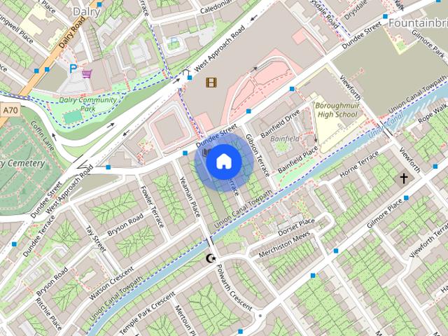 Apartment for rent in Fountainbridge, Scotland
