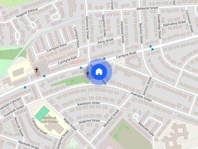 House for rent in Carntyne, Scotland