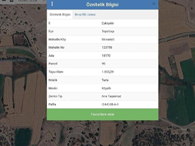 Tepebaşi, Eskişehir içerisinde satılık Arsa
