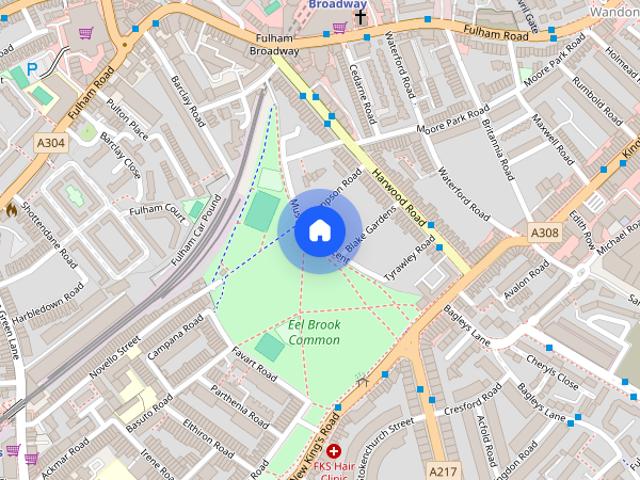 House for rent in Fulham, Walham Green
