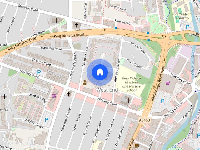 Apartment for rent in West End, Leicester