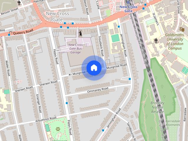 Apartment for rent in London Borough of Lewisham, Cat Hill