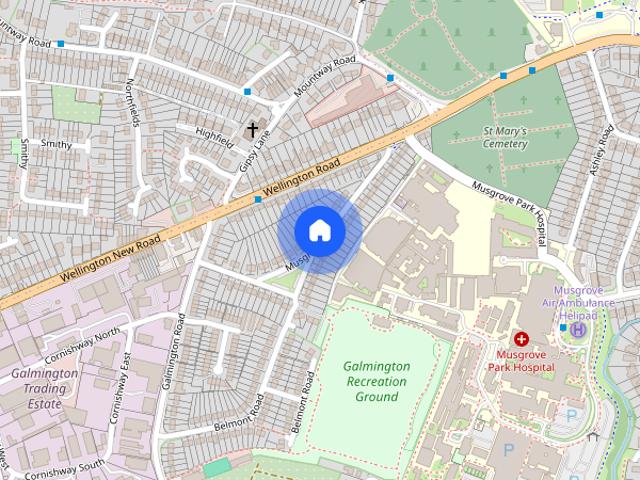 House for rent in Galmington, Rumwell