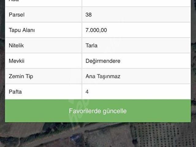 Mustafakemalpaşa, Bursa içerisinde satılık Arsa