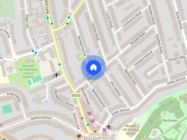 Apartment for rent in Muswell Hill, Greater London