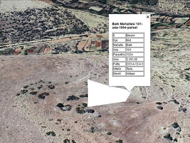 Mut, Mersin içerisinde satılık Arsa