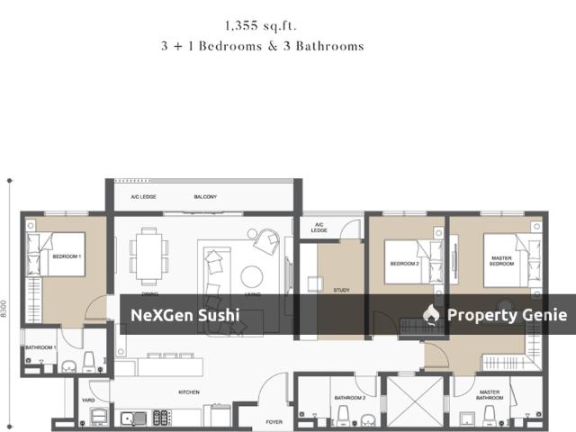 Apartment for rent in Petaling, Subang Jaya