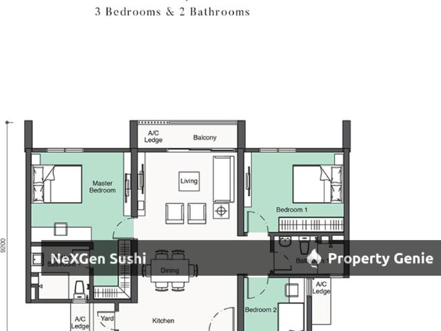 Condominium for rent in Petaling, Subang Jaya