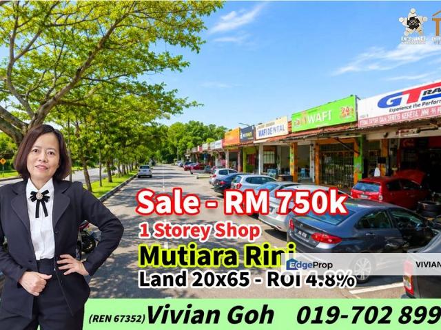 Shop for sale in Bukit Ledang, Johor