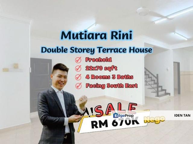 House for sale in Skudai, Iskandar Puteri