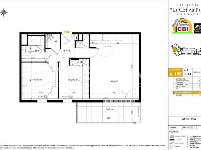 Appartement vente à Muzillac, Morbihan
