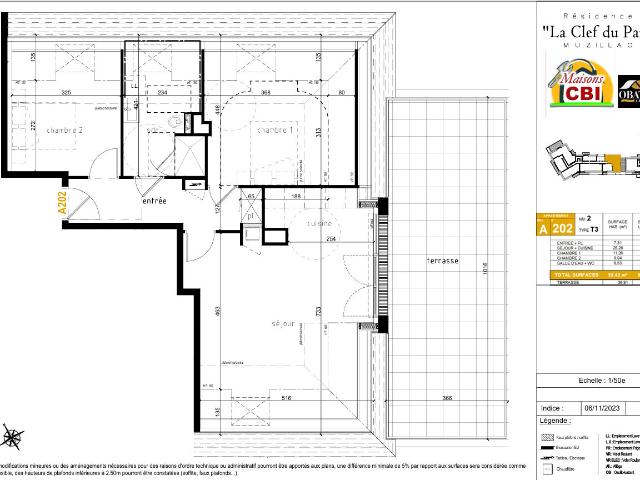 Appartement vente à Muzillac, Morbihan