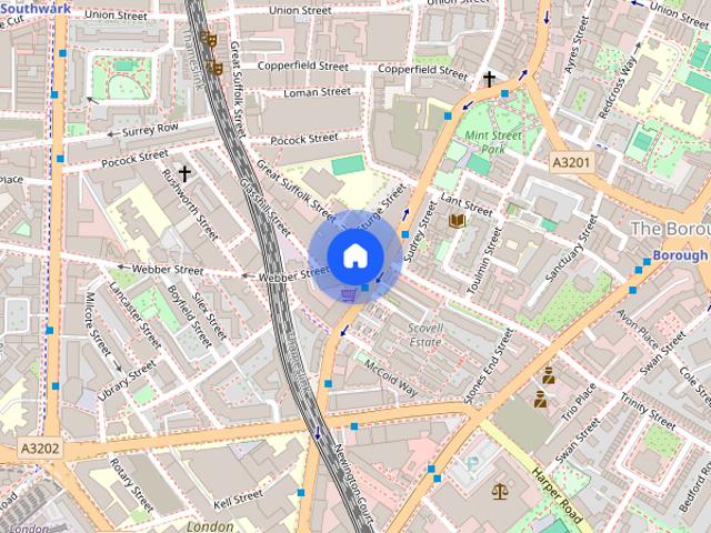 Apartment for rent in The Borough, Greater London