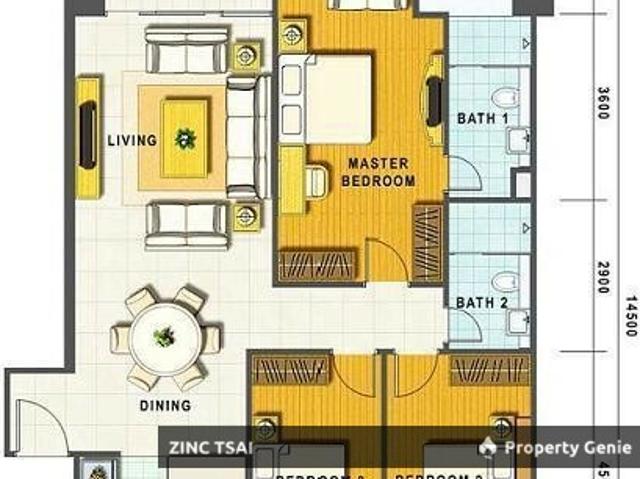Serviced Residence for rent in Country Heights Damansara, Kuala Lumpur