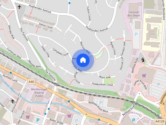 House for rent in High Wycombe, Castlefield