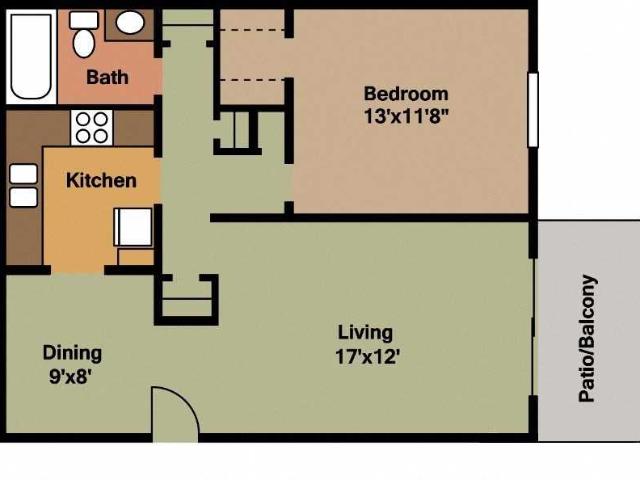 Apartment for rent in Eldorado Village, Largo
