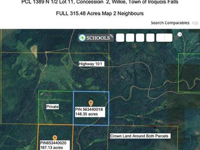 Land for sale in Iroquois Falls, Ontario