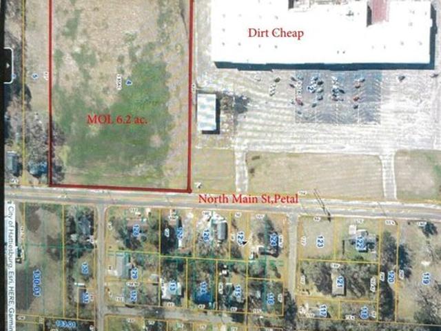Land for sale in Petal, Forrest County