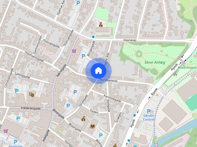 Lejlighed til leje i Skive, Århus