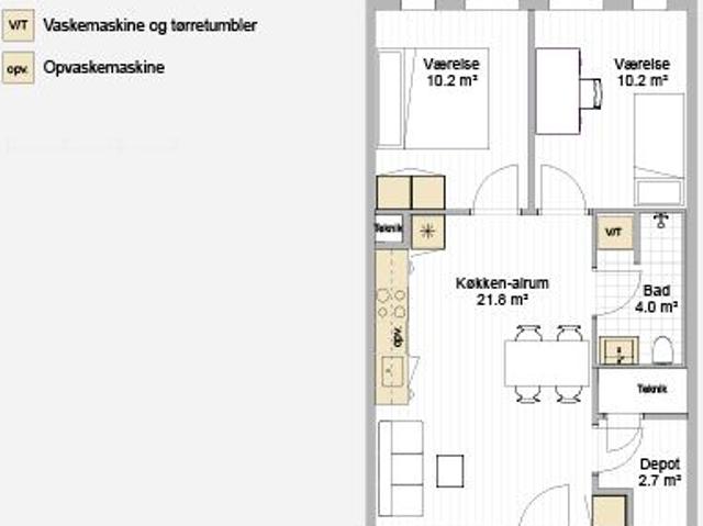 Lejlighed til leje i Aalborg, Brønderslev-Dronninglund